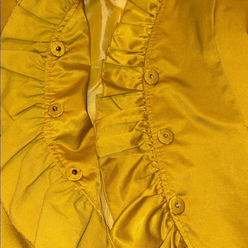 Ryu Golden Ruffle Jacket - Picture 9 of 9